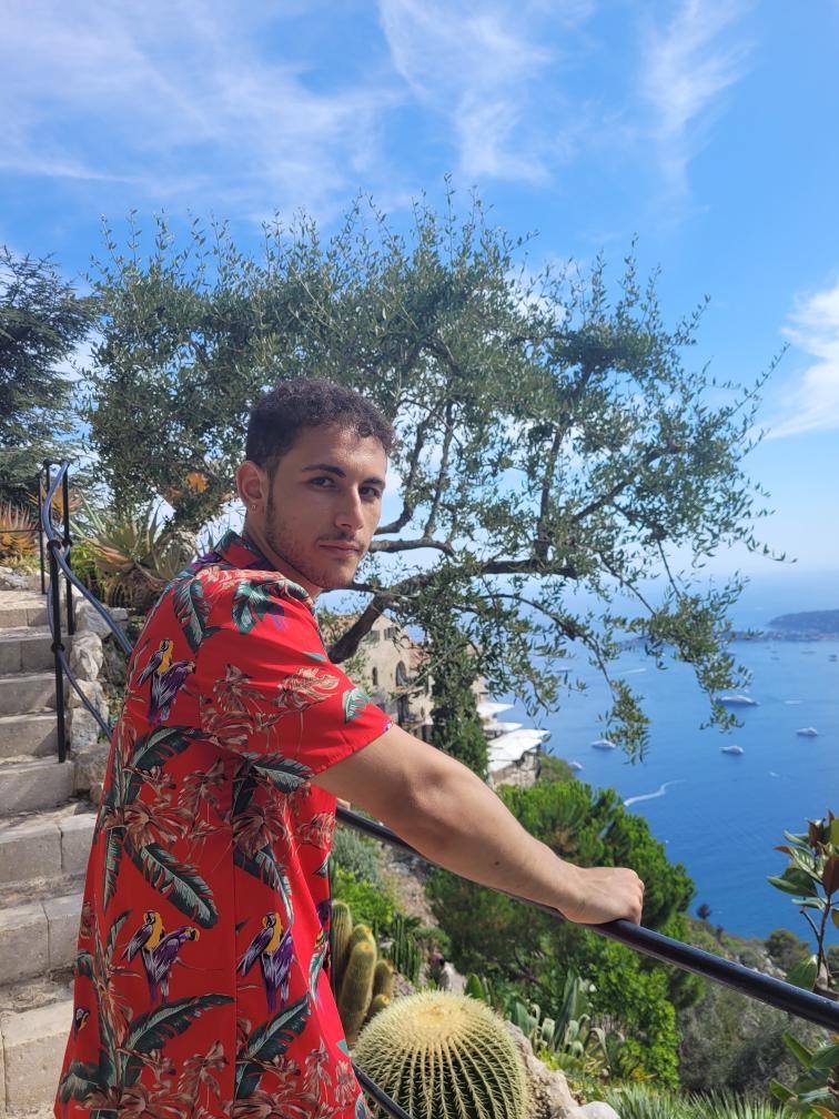 El Rayhan vue mer Côte d'Azur, paysage Côte d'Azur El Rayhan